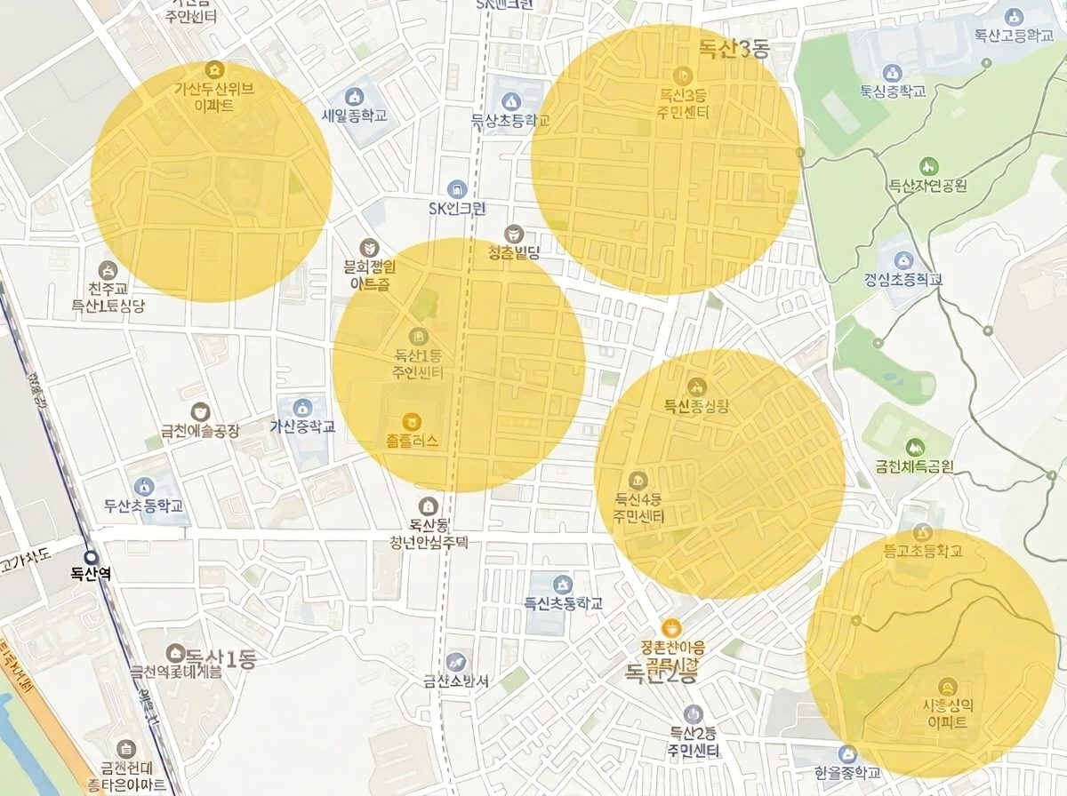 8km 상권 보호 정책